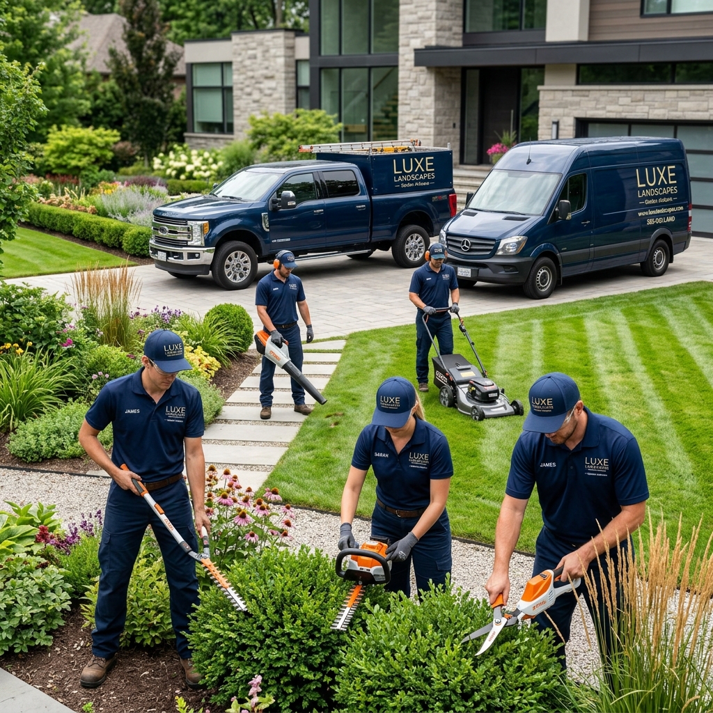 MJM LAWN CARE team